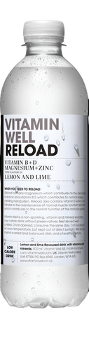 [14725] Vitamin Well Vitamin Drinks - Reload X 12 X 500ml