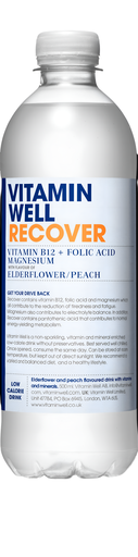 [14726] Vitamin Well Vitamin Drinks - Recover X 12 X 500ml