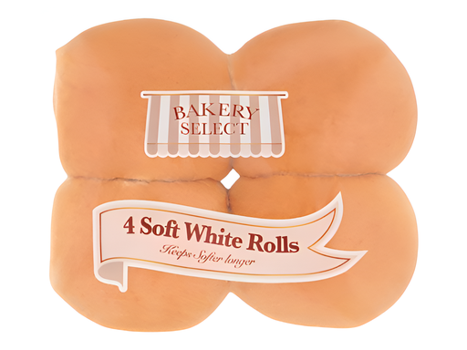 [14721] Bakery Select Roll - Soft White 270g