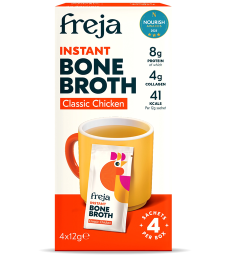 [14761] Freja Instant Bone Broth - Chicken (4x12g)