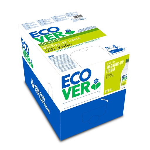 [14660] Ecover Washing Up Liquid - Lemon & Aloe Vera 15L