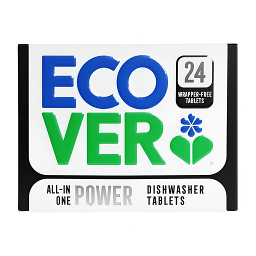 [14672] Ecover Dishwasher Tablets - SMALL All In One Power 24 Tabs 420gm
