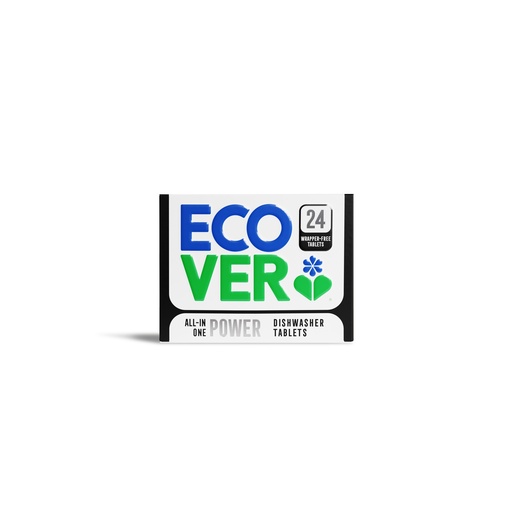 [14672] Ecover Dishwasher Tablets - SMALL All In One Power 24 Tabs 420gm