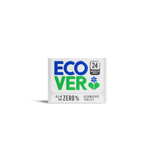 [14673] Ecover Dishwasher Tablets - Zero Fragrance & Enzyme 24 Tabs 420gm