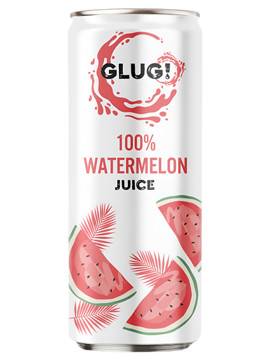 [14747] [10% OFF] Glug 100% Natural Fruit Juice - Watermelon X 12 X 320ml