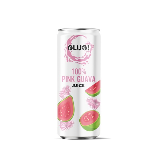 [14751] Glug 100% Natural Fruit Juice - Pink Guava X 12 X 320ml