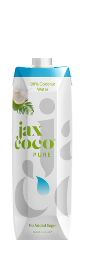 [14763] [20% OFF] Jax Coco Coconut Water - LARGE Tetra Pack X 12 X 1L