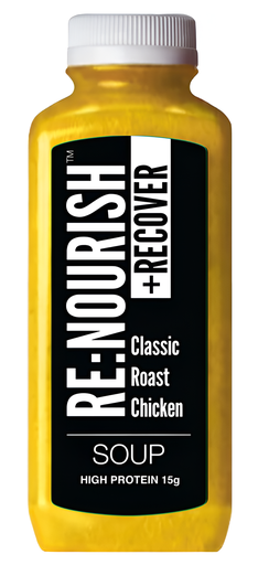 [14762] Re Nourish Fresh Soup - Recover Classic Roast Chicken 500g