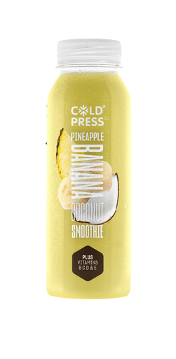 [14766] Coldpress Smoothie - SMALL Pineapple Coconut & Banana X 8 X 250ml