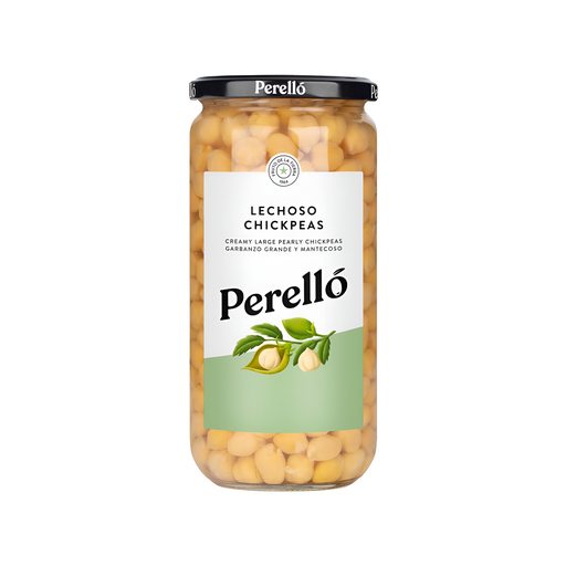 [14775] Perello Beans & Pulse Jars - LARGE Lechoso Chickpeas X 12 X 700g