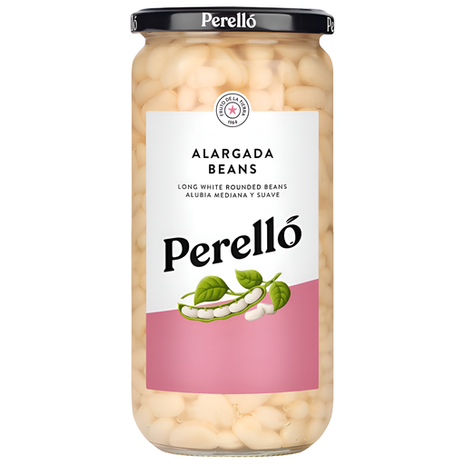 [14776] Perello Beans & Pulse Jars - LARGE Alargada Beans X 12 X 720g