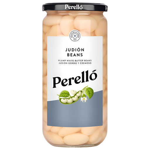 [14777] Perello Beans & Pulse Jars - LARGE Judion Butter Beans X 12 X 700g
