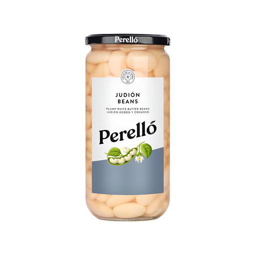 [14777] Perello Beans & Pulse Jars - LARGE Judion Butter Beans X 12 X 700g