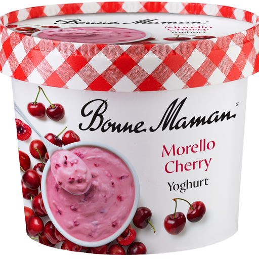 [14765] Bonne Maman Yoghurt - Stirred Morello Cherry 450g