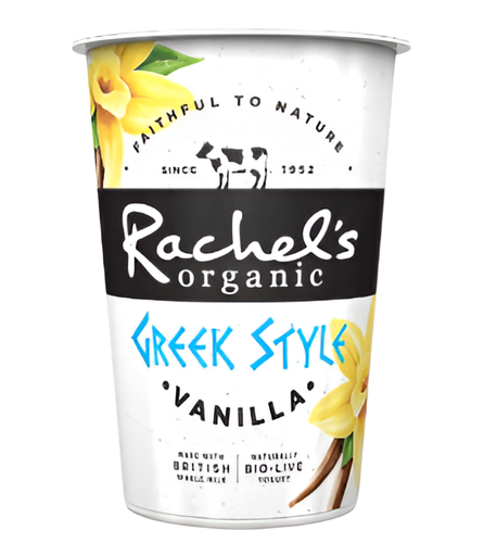 [14794] Rachels Organic Greek Style Yoghurt - Vanila 450g