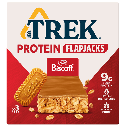 [14836] [20% OFF] Trek Flapjack Bar - MPK Biscoff X 12 X (3X50g)