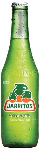 [14817] Jarritos Natural Flavour Soda - Grapefruit X 12 X 370ml