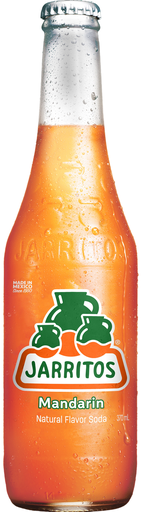 [14820] Jarritos Natural Flavour Soda - Mandarin X 12 X 370ml