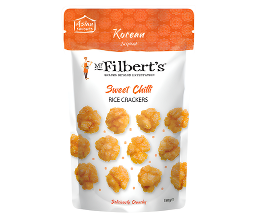 [14894] Mr Filberts Rice Crackers - Korean Chilli X 6 X 150g