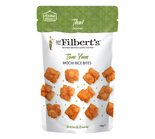 [14896] Mr Filberts Rice Bites - Mochi Thai Tom Yum X 6 X 150g