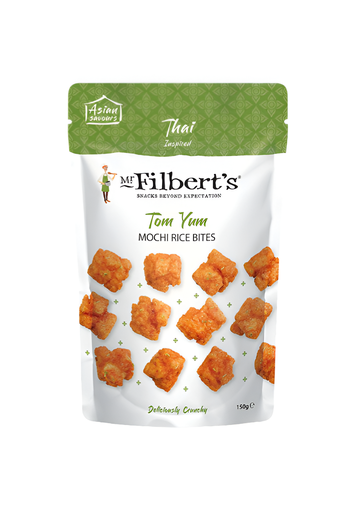 [14896] Mr Filberts Rice Bites - Mochi Thai Tom Yum X 6 X 150g