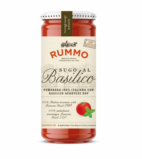 [14872] Rummo Sauce - Basil PDO X 6 X 340g