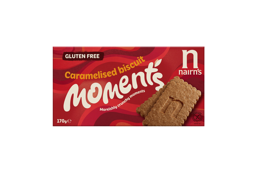 [14904] Nairns Oat Biscuits - GF Caramelised 9589 X 12 X 170g