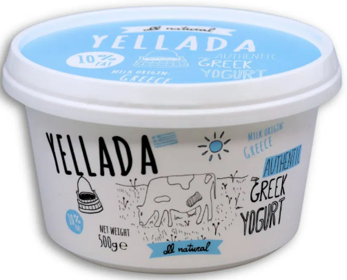 [14867] Yellada Greek Yogurt - All Natural 500g