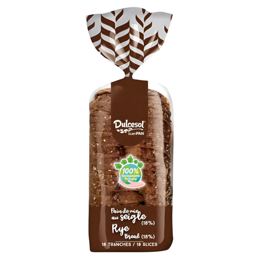 [14908] Dulcesol Bread - Sliced Rye 800g