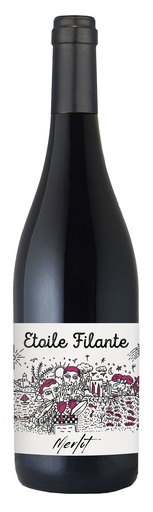 [14940] Etoile Filante Red Wine - Merlot 2024 12% ABV X 6 X 750ml
