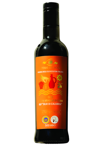 [14911] [10% OFF] Terre Del Sole Olive Oil - Extra Virgin Calabria PGI X 6 X 500ml