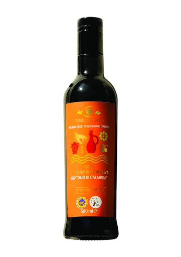 [14911] Terre Del Sole Olive Oil - Extra Virgin Calabria PGI X 6 X 500ml