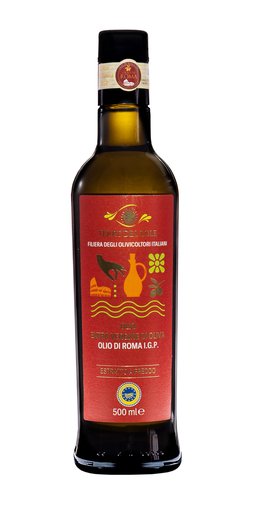 [14913] Terre Del Sole Olive Oil - Extra Virgin Roma PGI X 6 X 500ml