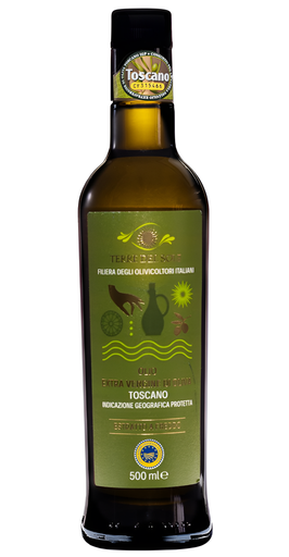 [14914] [10% OFF] Terre Del Sole Olive Oil - Extra Virgin Tuscany PGI X 6 X 500ml