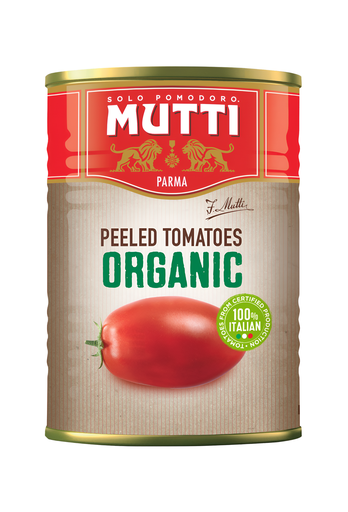 [14882] Mutti Organic Canned Tomatoes - Peeled X 12 X 400g