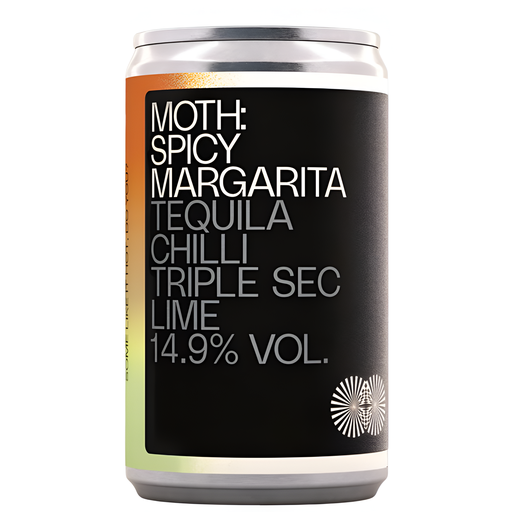 [14951] [10% OFF] Moth Cocktails - CAN Spicy Margarita 14.9% ABV X 12 X 125ml