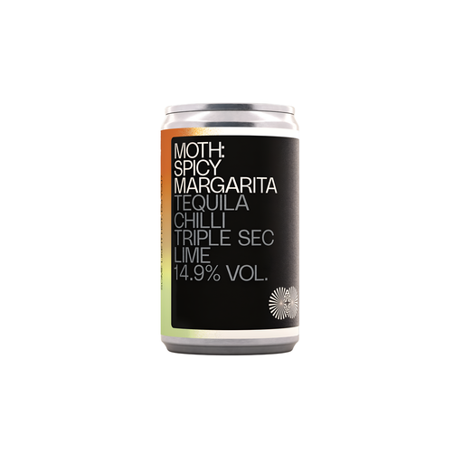 [14951] [10% OFF] Moth Cocktails - CAN Spicy Margarita 14.9% ABV X 12 X 125ml