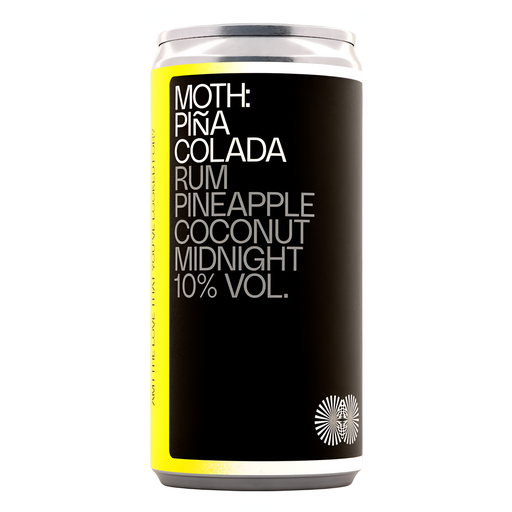 [14954] Moth Cocktails - CAN Pina Colada 10% ABV X 12 X 200ml