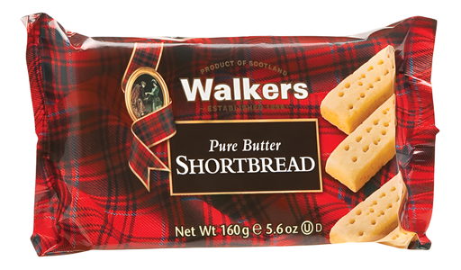 [14972] Walkers Shortbread Biscuits - Pure Butter Fingers 160g