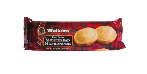 [14973] Walker's Shortbread Biscuits - Pure Butter Highlanders 200g