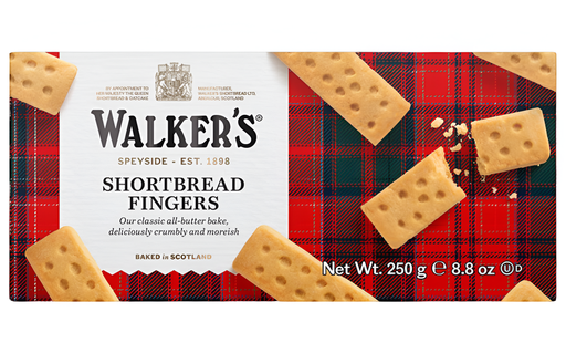 [14977] [25% OFF] Walkers Shortbread Biscuits - LARGE Fingers 250g