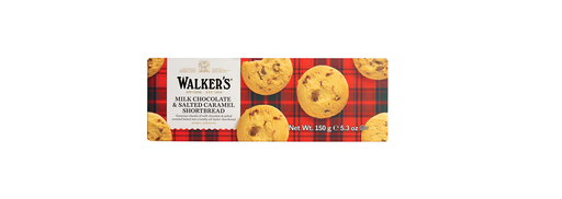 [14978] Walker's Shortbread Biscuits - Milk Chocolate n Salted Caramel 150g