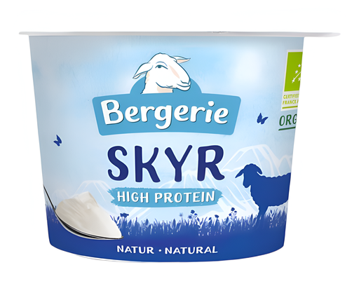 [14928] Bergerie Organic Sheeps SKYR Yoghurt - Natural High Protein 250g