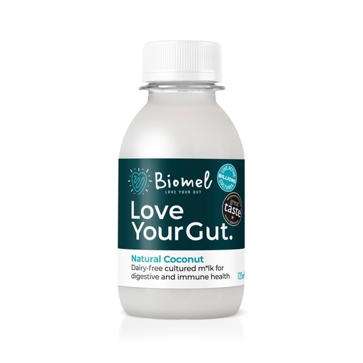 [14993] Biomel Gut Health Shots - Natural Coconut X 6 X 125ml