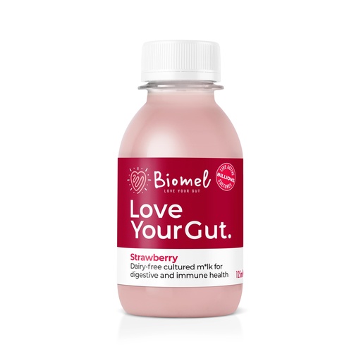 [14995] Biomel Gut Health Shots - Strawberry X 6 X 125ml