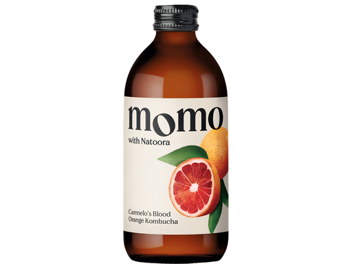 [15000] MOMO Organic Kombucha - Carmelo's Blood Orange X 12 X 330ml