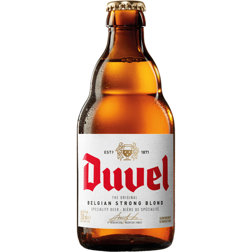 [15027] Duvel Beer - BOTTLE Original 8.4% ABV X 12 X 330ml