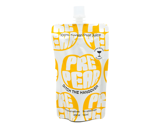 [15044] [20% OFF] PrePear Pre Alcohol Drink - Pouch Korean Pear X 12 X 120ml