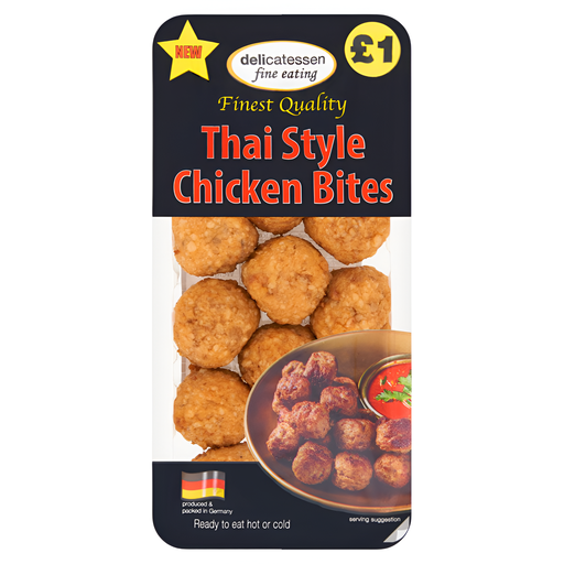 [15053] Delicatessen Meatballs PM £1 - Thai Style Chicken Bites 200g