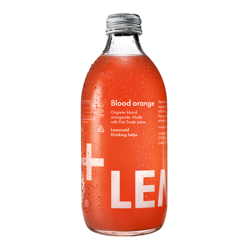 [15072] Lemonaid Organic Sparkling Soft Drink - Blood Orange X 12 X 330ml